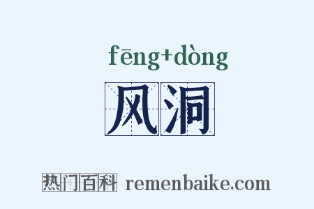 风洞是什么意思的图片